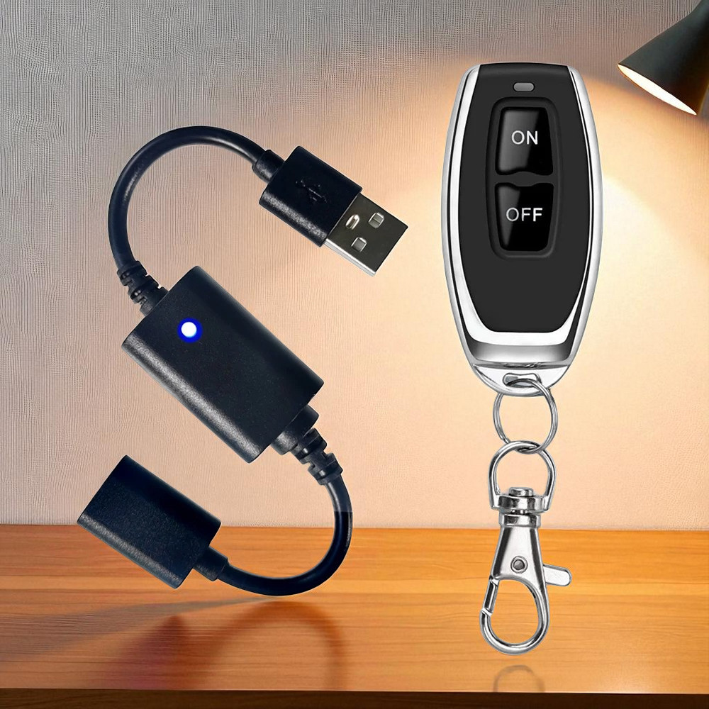 AOKE Saklar Lampu Remote Control USB Reading Lamp Switch 433MHz 5V - P30