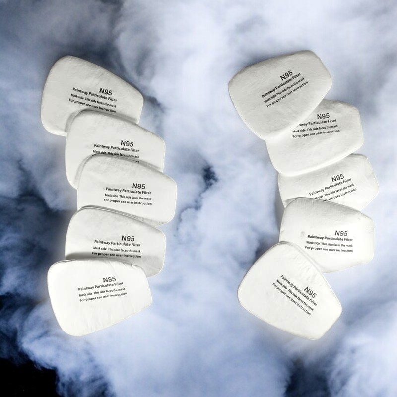 NIOSHN95 Filter Masker Gas Respirator Cotton 5N11 KN95 6200 10 PCS - KA-5N11