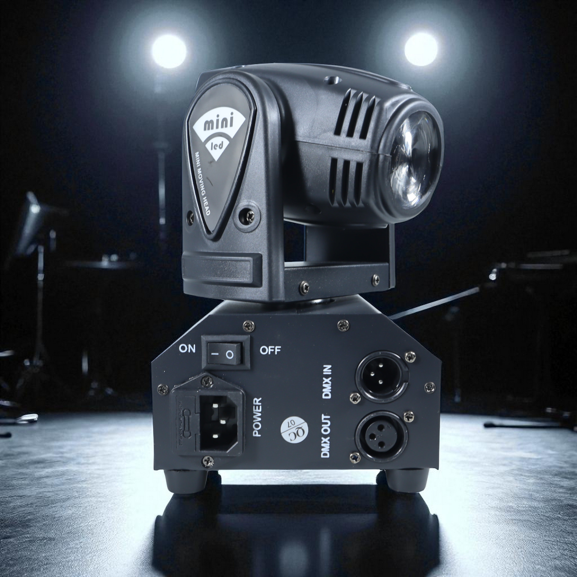 ALiEN Lampu Sorot Panggung LED Stage Spotlight Moving Head RGB 10W - DM512