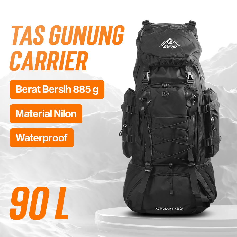 XIYAHU Tas Gunung Carrier Bag Travel Backpack Waterproof 90L - SIG3D