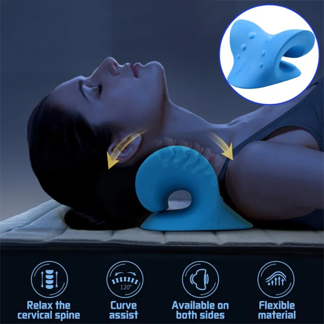 lpcbec Alat Relaksasi Leher Tulang Belakang Neck Pillow Relieve Pain - IPC22