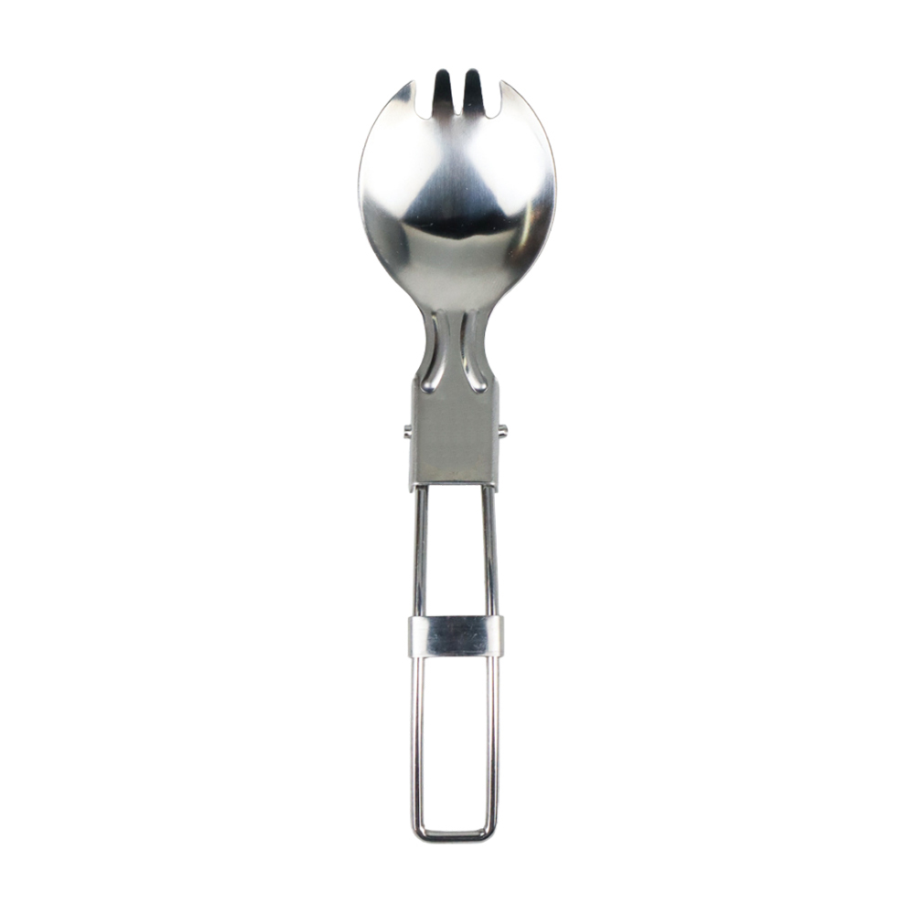 KNIFEZER Foldable Spoon Fork Sendok Garpu Lipat Stainless Steel - SVGF2