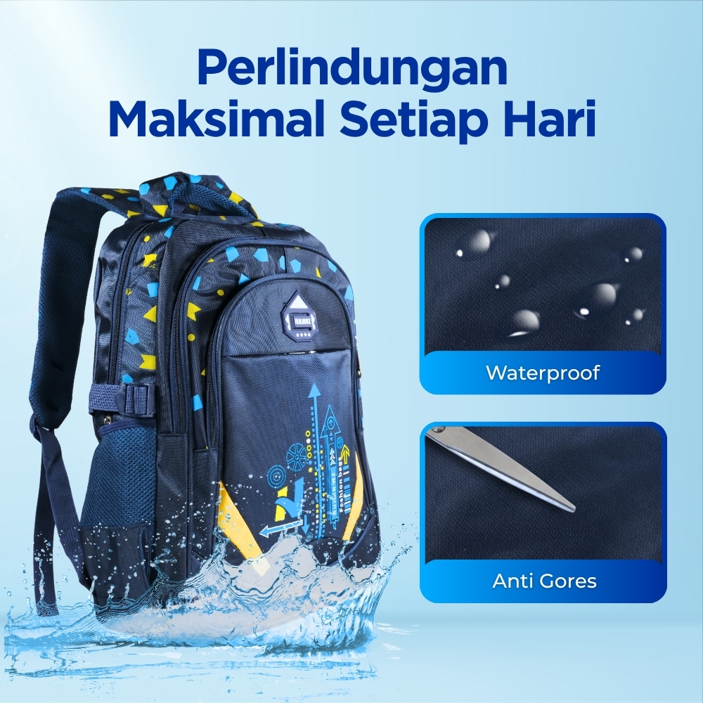 RUILINWZ Tas Ransel Sekolah Anak - 6352