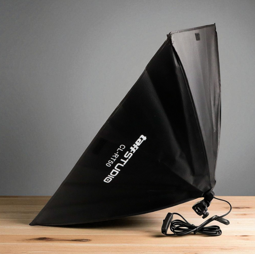 TaffSTUDIO Payung Softbox Reflektor 50x70cm E27 Single Socket - CL-RT50