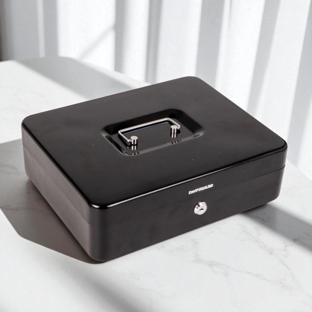 TaffGUARD Kotak Brankas Uang Cash Safebox Key Lock - 300A
