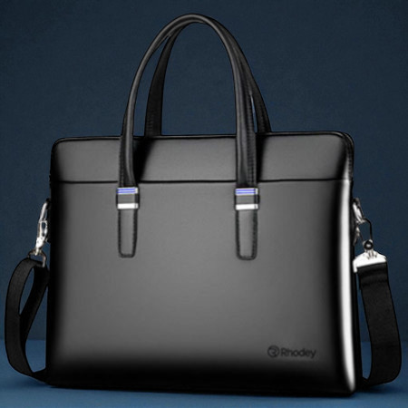 Rhodey Tas Selempang Pria Premium Kulit Leather Bag Briefcase - HA-062