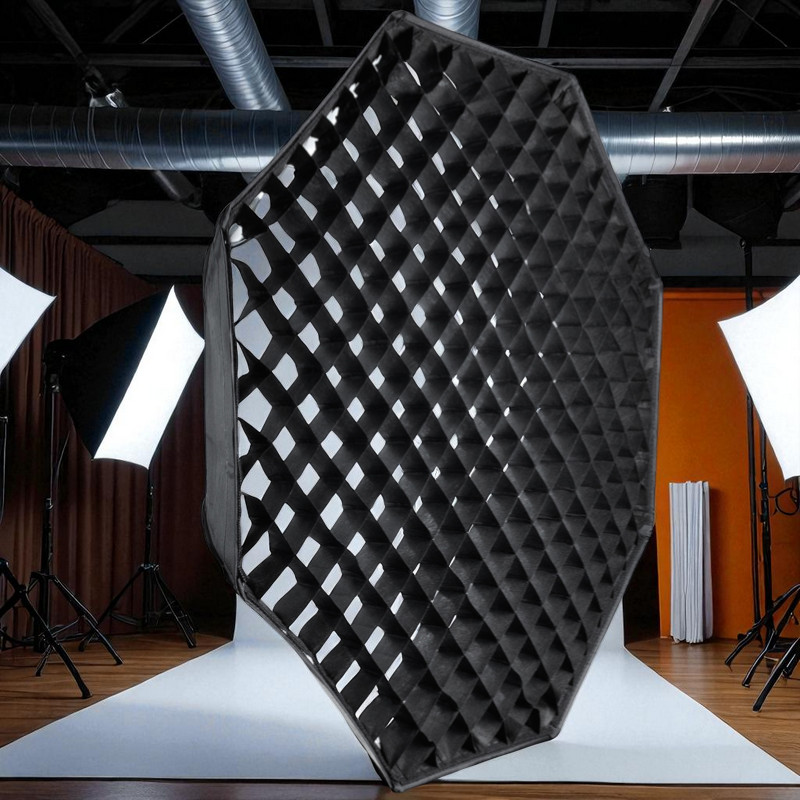Octagonal Honeycomb Grid 120cm for Umbrella Softbox Reflector - 8K-120