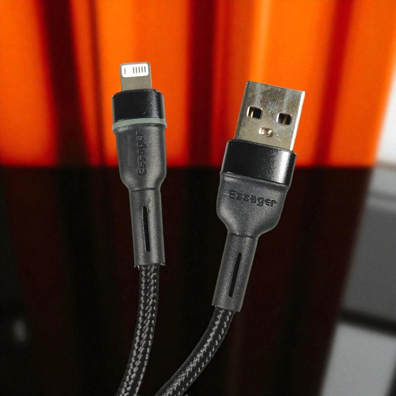 ESSAGER Kabel Data USB A to Lightning Multifungsi Fast Charging 2.4A - ES-X17