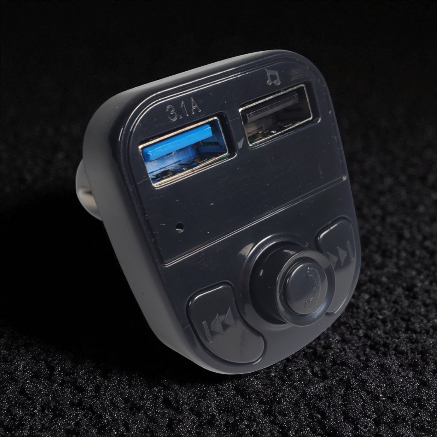 JINSERTA Bluetooth Audio Receiver FM Transmitter USB Charger - X8