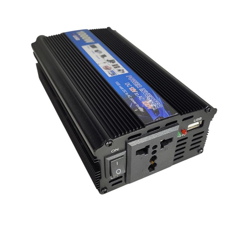 EAFC Power Inverter Mobil Modified Sine Wave DC 12V to AC 220V 1000W - USB1