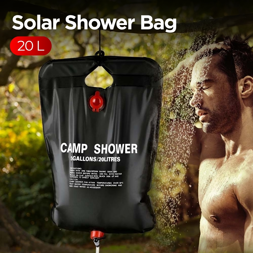 Kantong Air Shower Mandi Camp Shower Bag 20 L - YYEDC