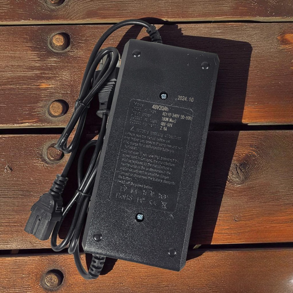 DIXSG Adaptor Charger Baterai Skuter Sepeda Listrik 48-59V 2.8A - 48V20AH