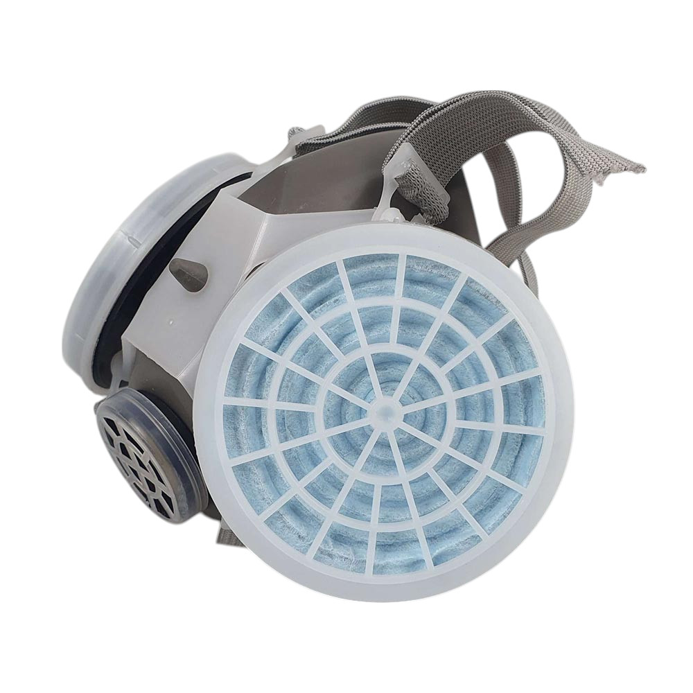 TaffGUARD Masker Gas Respirator Half Face with Activated Carbon Filter - 8006