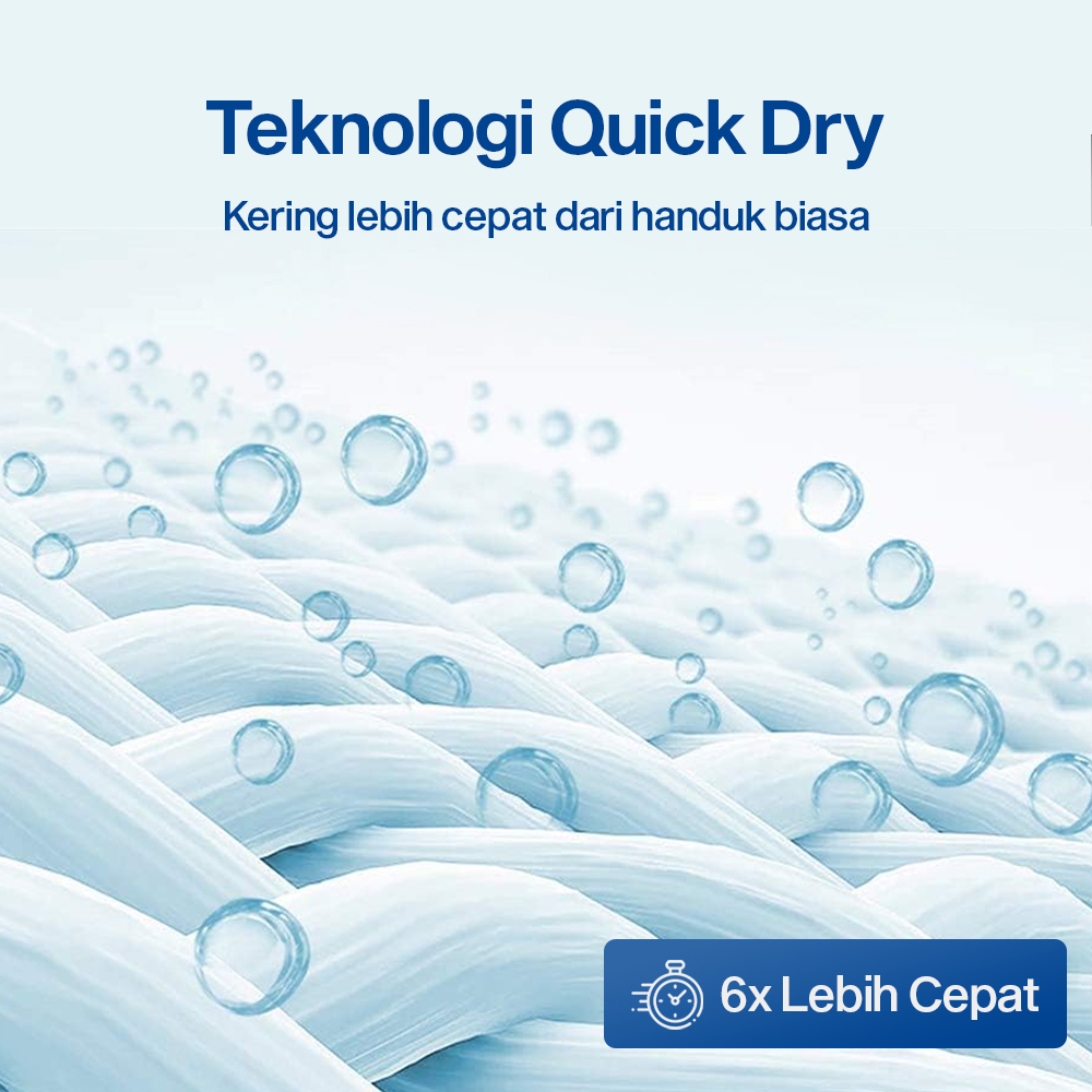 BUBM Handuk Microfiber Quick Dry 100x30cm - U0755