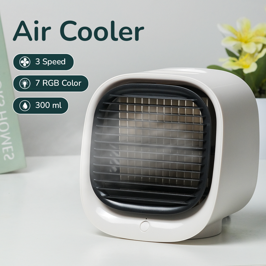 Filterhualv Air Cooler Mini Fan AC Kipas Penyejuk Ruangan 300ml - M201