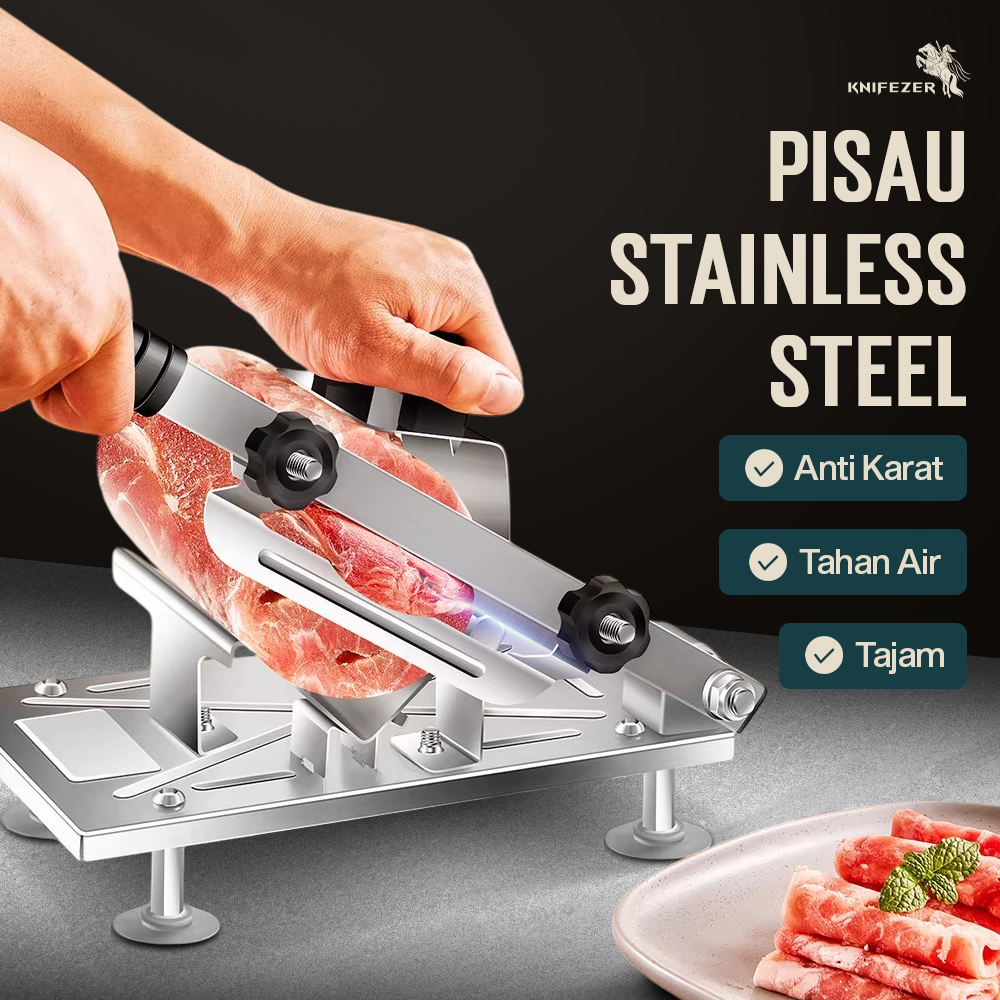 KNIFEZER Alat Slice Daging Meat Lamb Cutter Machine - SKP229