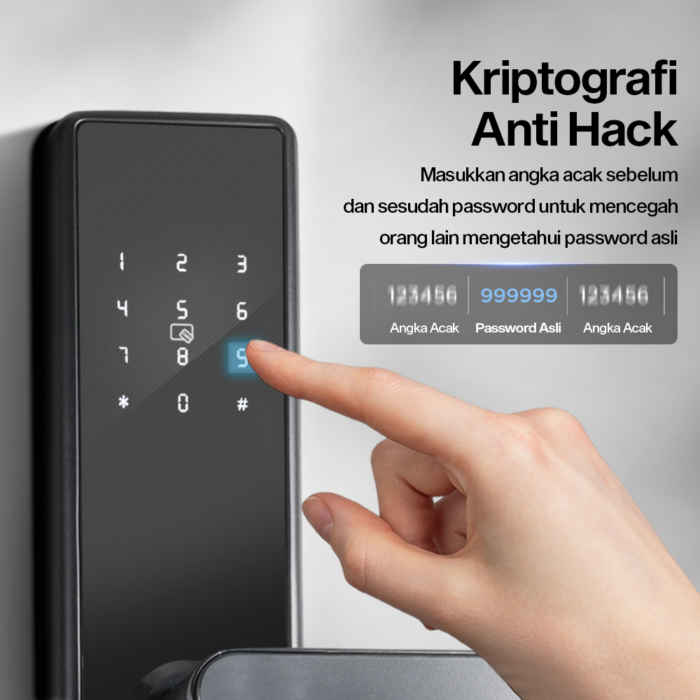 BILIXO Smart Door Lock TTLock App Password Card Key - N1