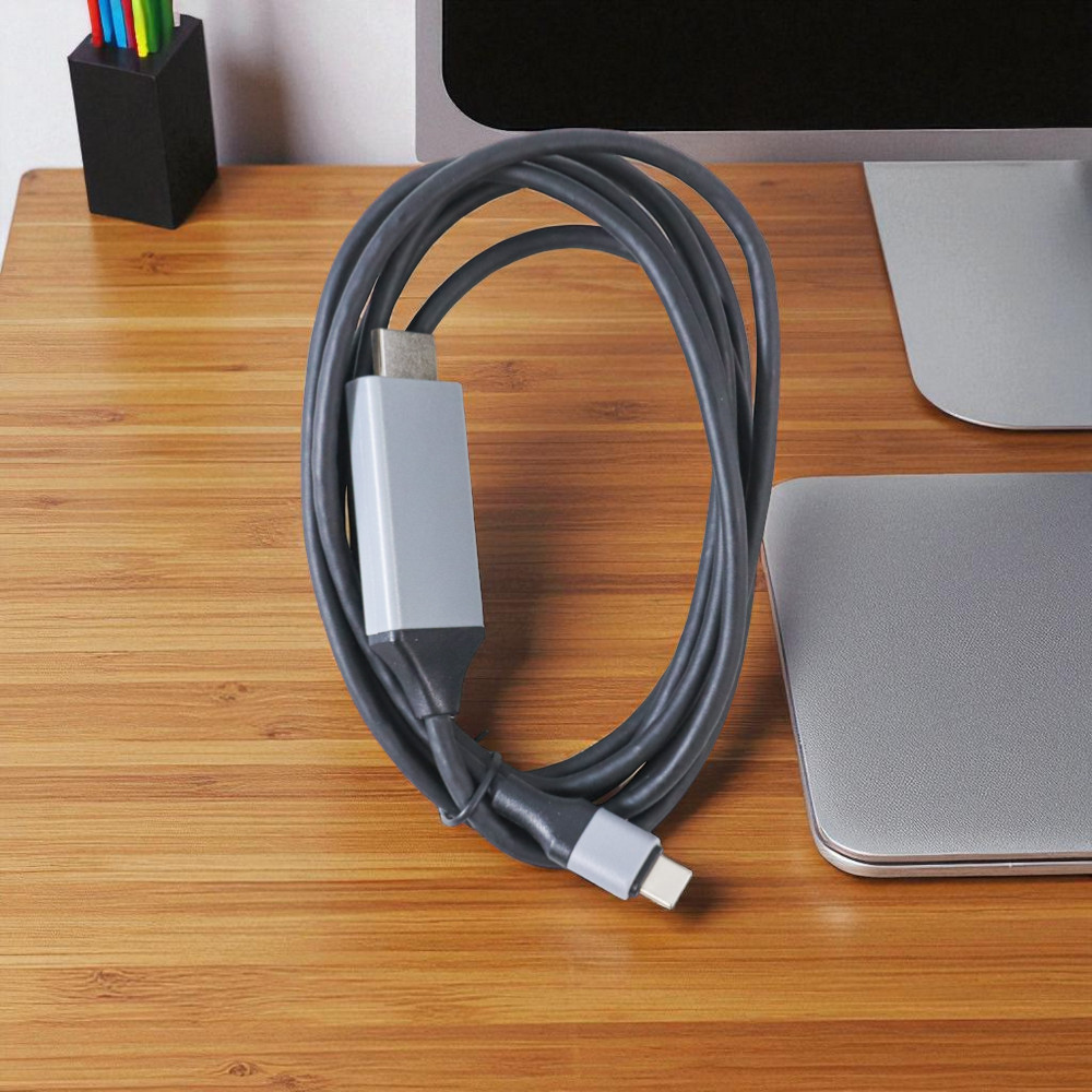 TH Kabel Video Konverter USB Type C to HDMI 4K 2M - TH02