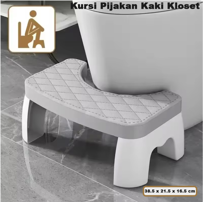 HOXHECIN Kursi Pijakan Kaki Kloset Toilet Stool Bathroom - H42