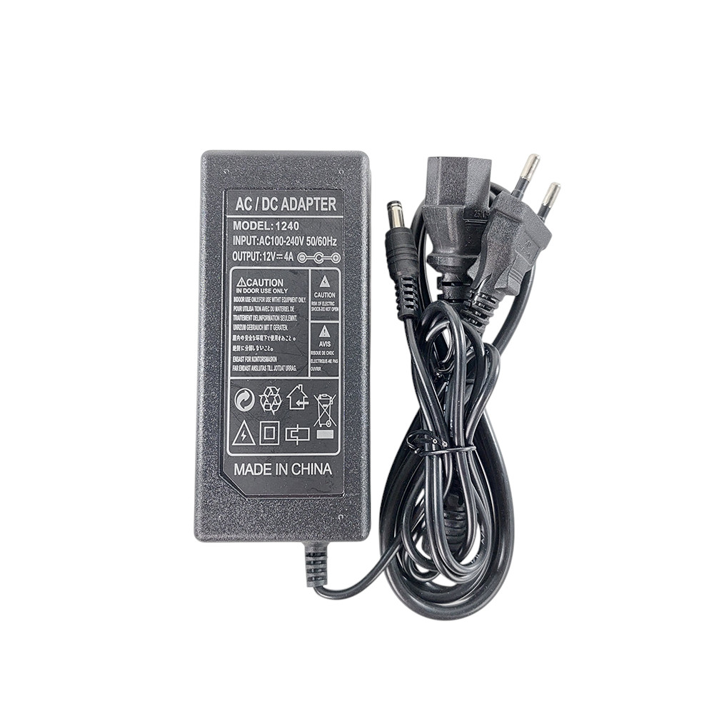 VBS Adaptor Power Supply Converter AC to DC 12V 4A LED Strip Monitor - 1240