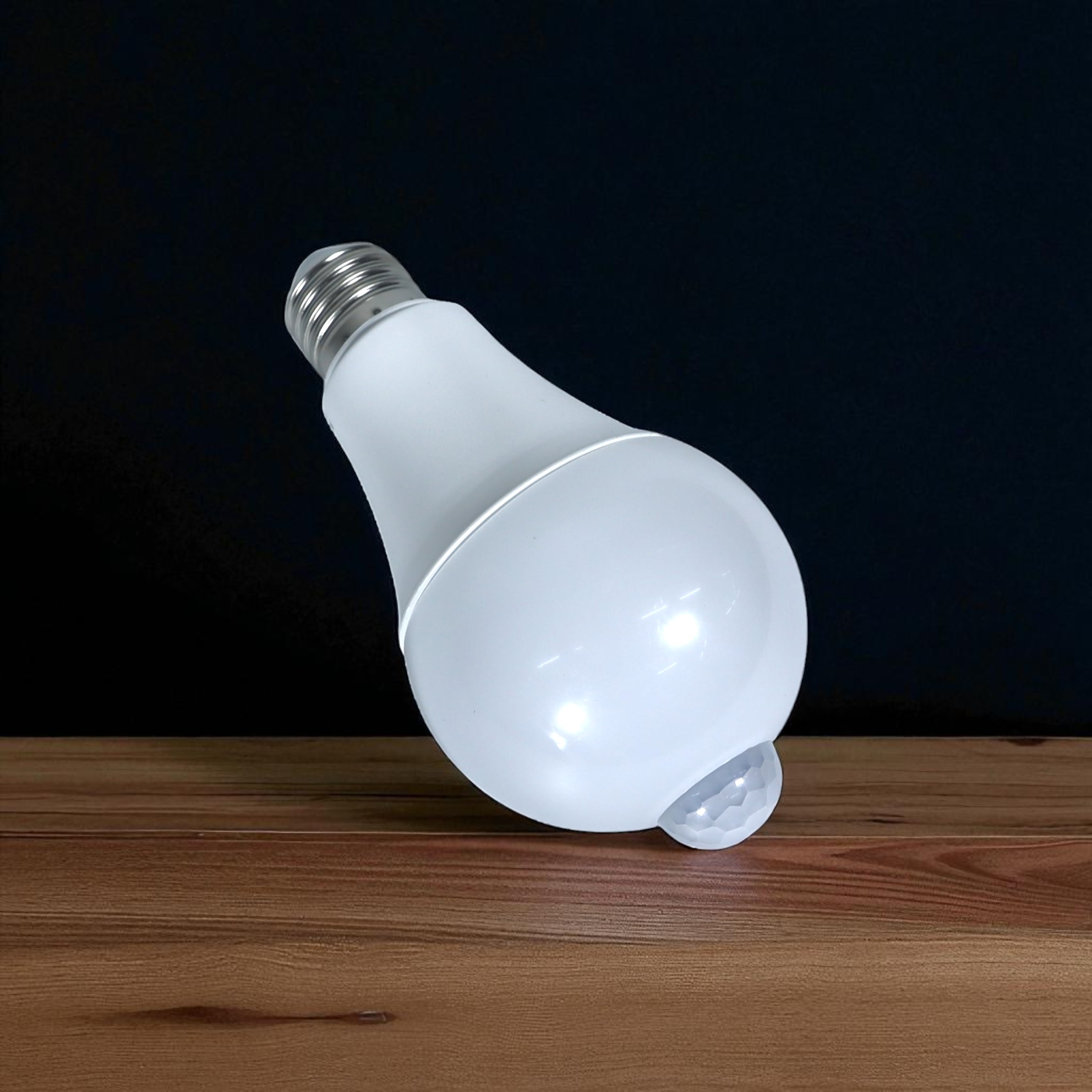 ExLED Lampu LED dengan PIR Sensor E27 4000K 12W - Ex01