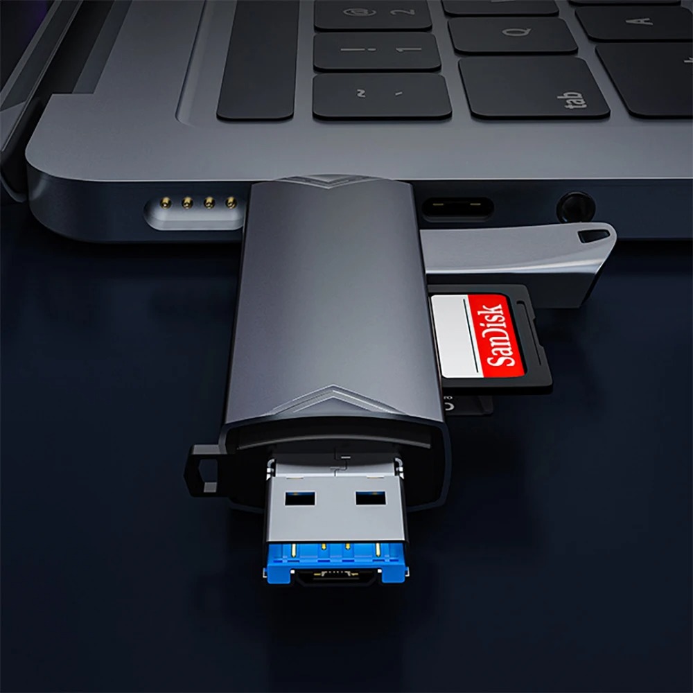 ZXX Card Reader 6in1 Type C USB 3.0 OTG MicroSD - Z61