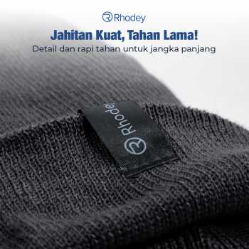 Rhodey Topi Kupluk Rajut Pria Wanita Polyester Beanie Hat Winter - EC002