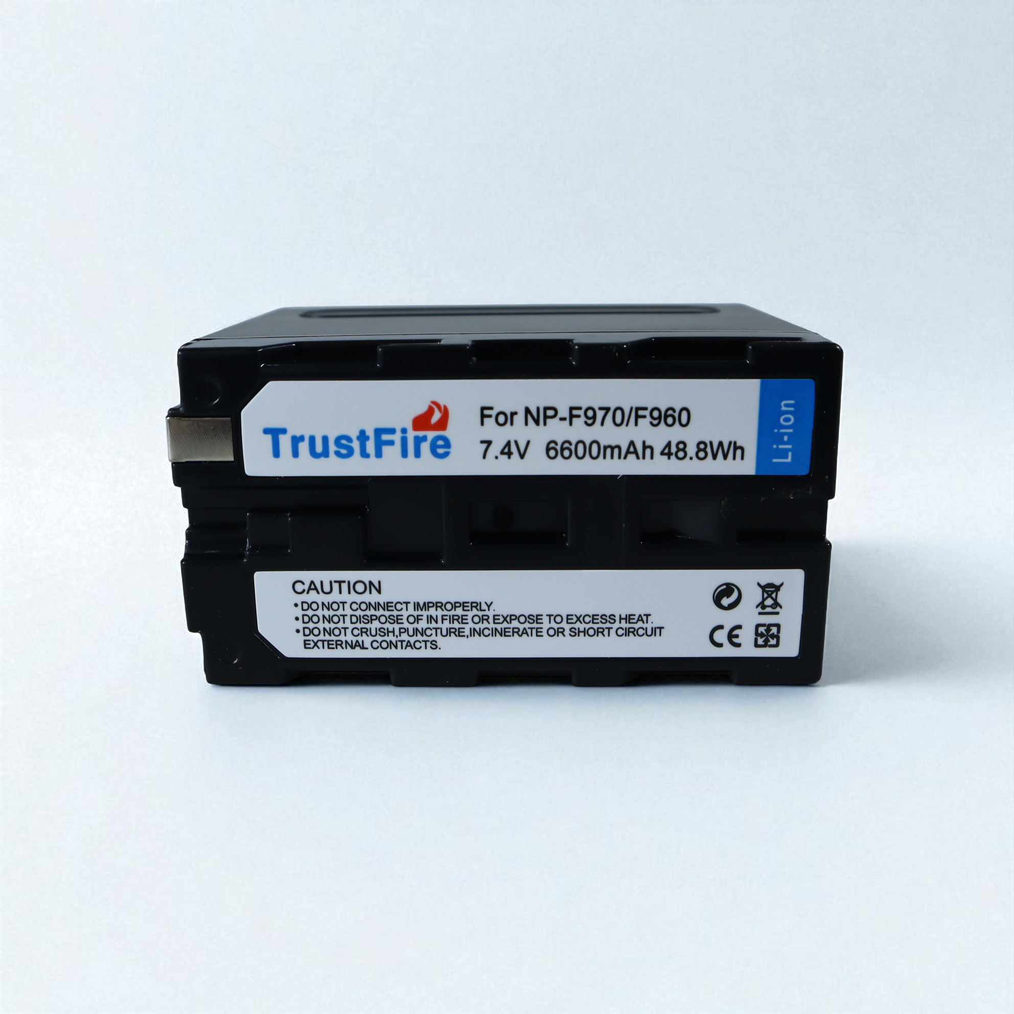 TrustFire Baterai Lampu LED Lighting Studio Kamera 6600mAh 7.4V - NP-F960 / NP-F970