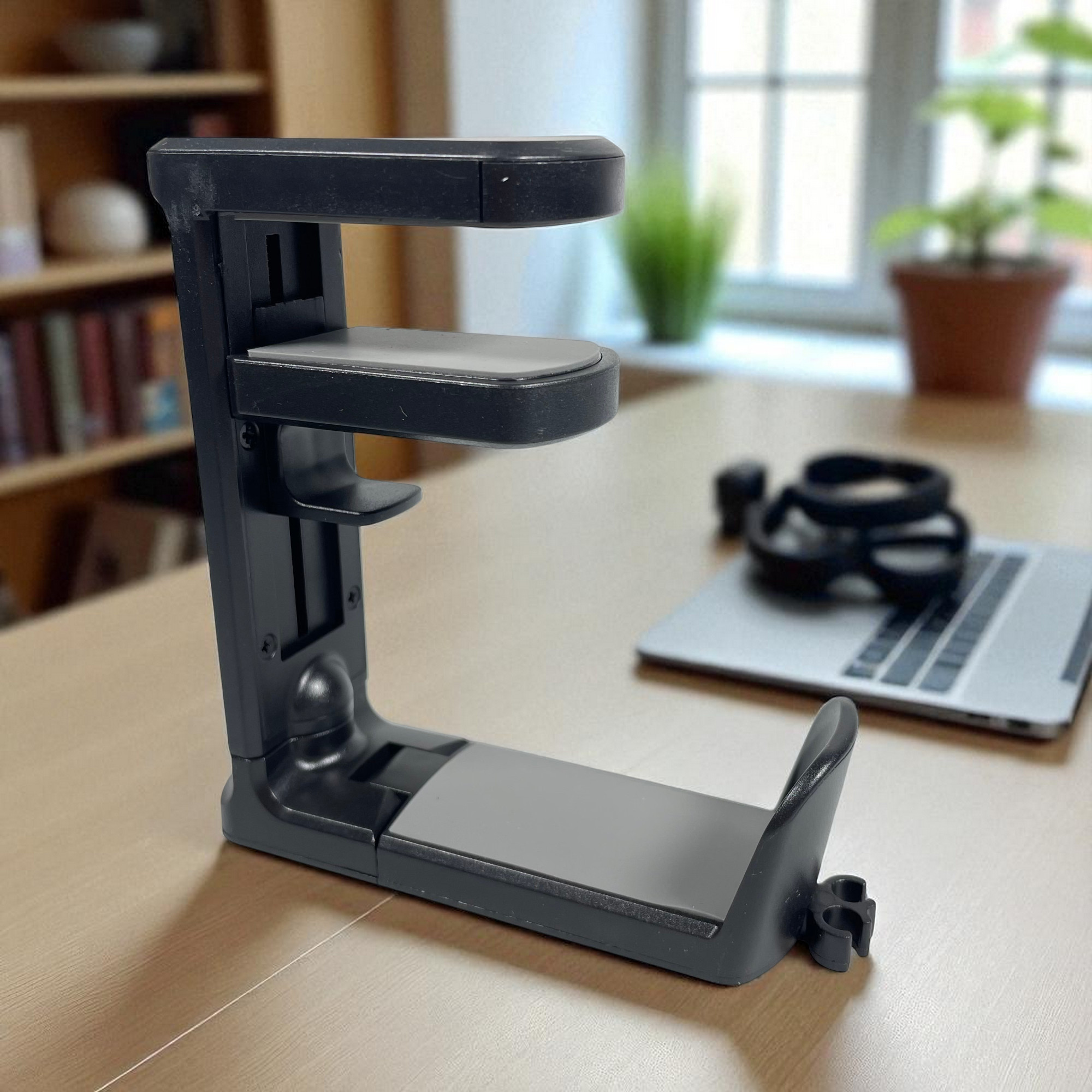 Romoral Gantungan Headphone Hanger Holder Clamp Desk Mount - RO01
