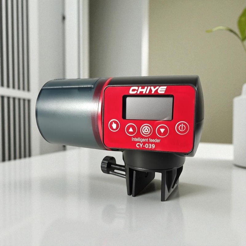 TaffHOME Dispenser Makanan Ikan Otomatis Fish Feeder Timer 200ml - CY-039