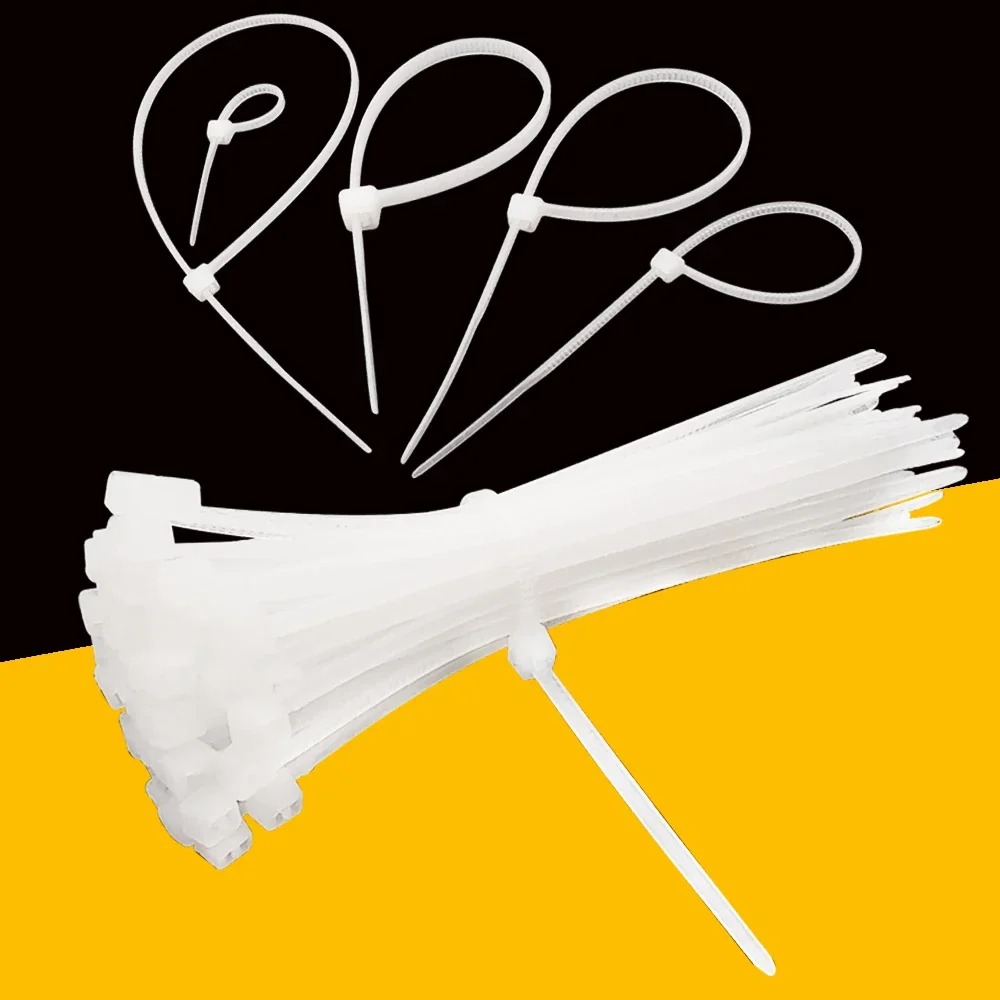Taffware Kabel Ties Cable Nylon Multifunction 100 PCS - YQ835