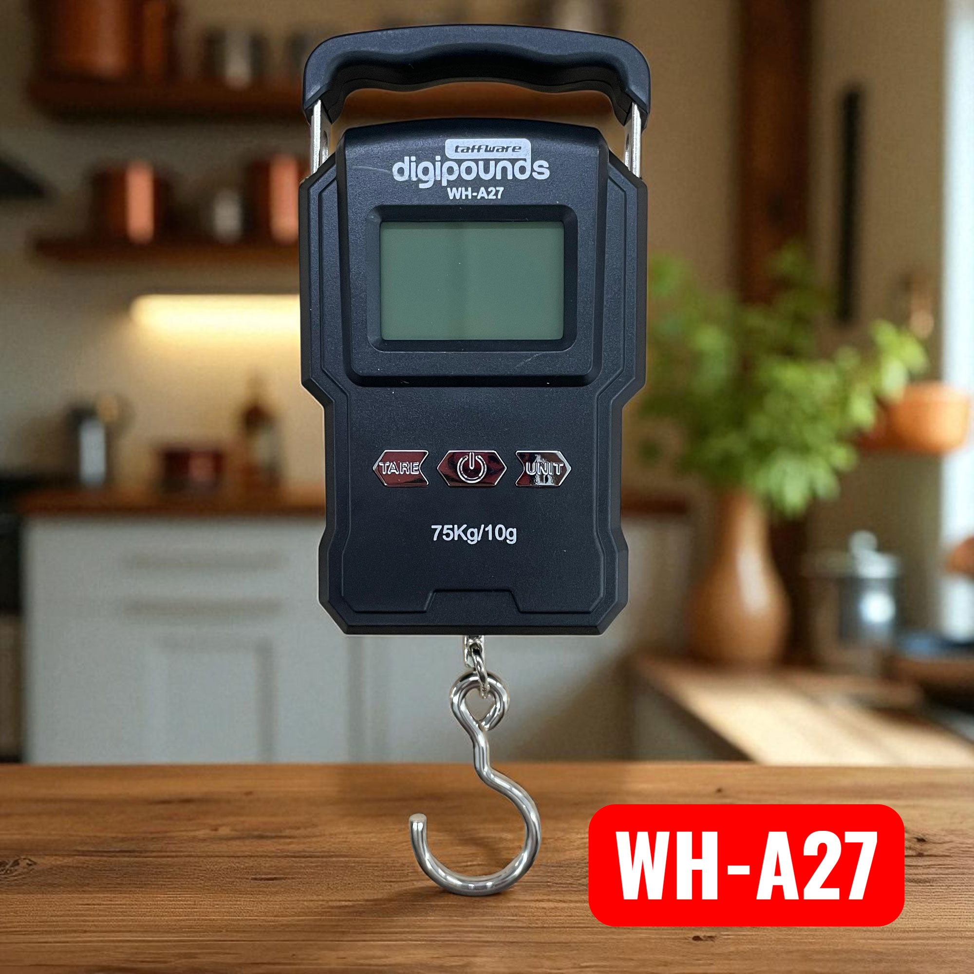Taffware Digipounds Timbangan Koper Tas Digital Scale 75kg 0.01kg - WH-A27