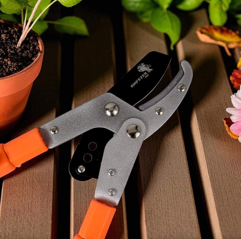 KNIFEZER Gunting Ranting Telescopic Garden Pruning Shear Scissors - 2026