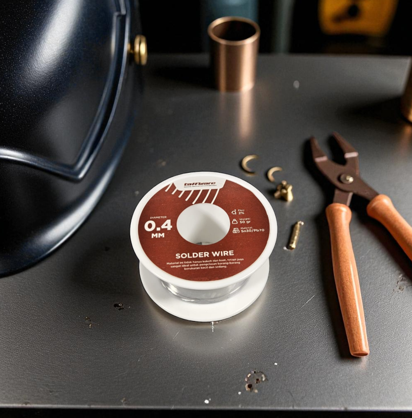 Taffware Kawat Timah Solder Sn30/Pb70 50gr