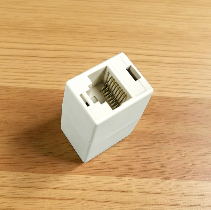 Adapter Konektor RJ45 Network Changer LAN Extension Connector