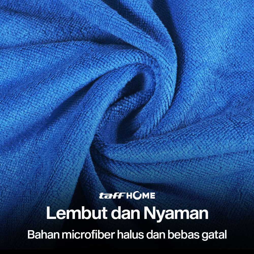 TaffHOME Handuk Microfiber Towel Soft Quick Dry 35x75cm - U0755