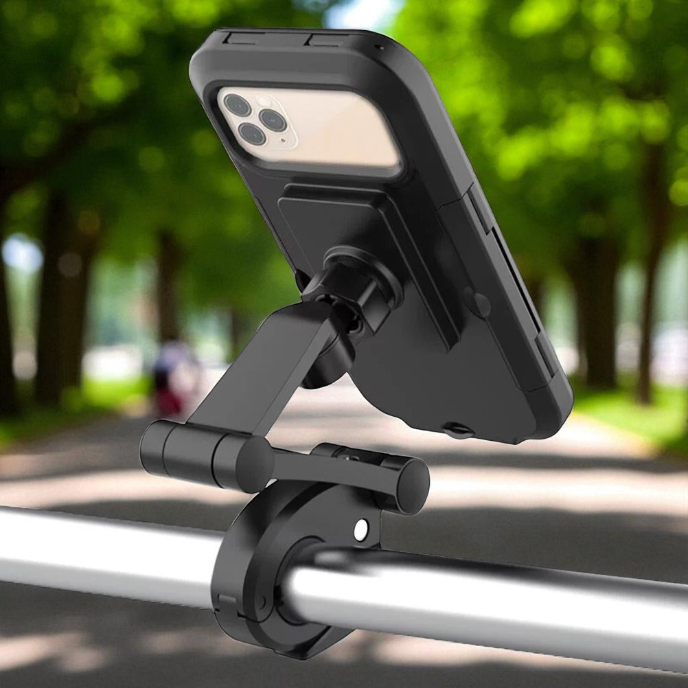 AZM Holder Smartphone Sepeda Adjustable Bicycle Phone Case - CY-N5