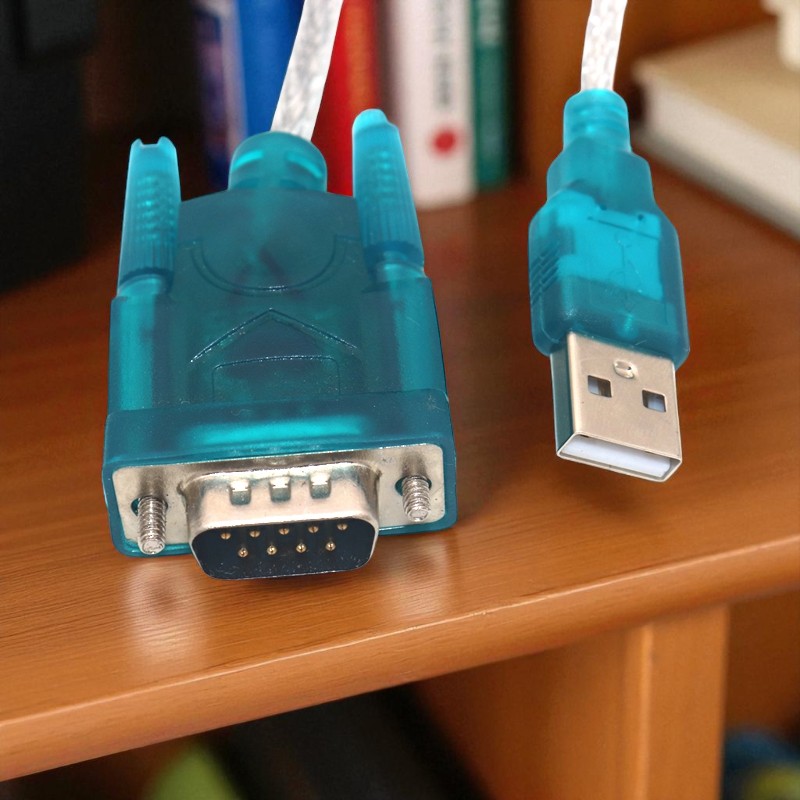 DUNS Kabel Adapter USB HL-340 to RS232 DB9 Support Win7 64-bit - D9