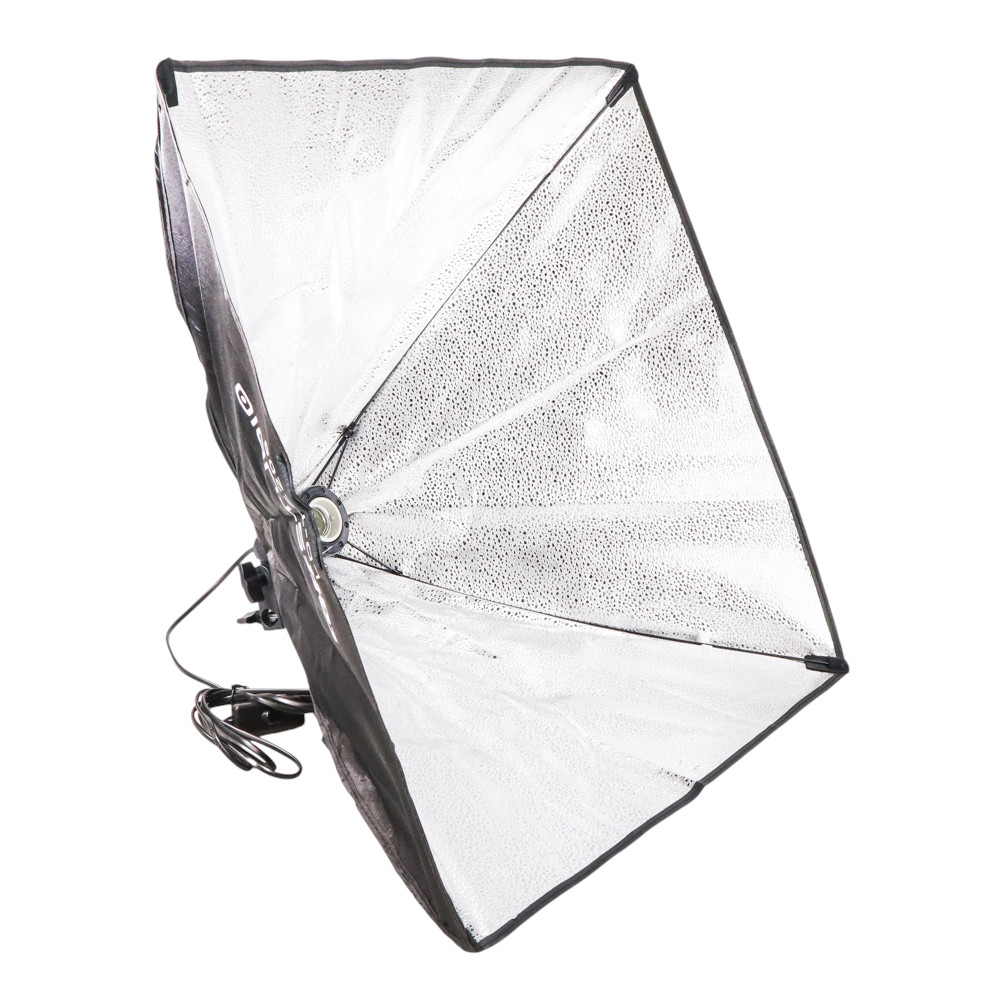 TaffSTUDIO Payung Softbox Reflektor 60x60cm E27 Single Socket - LD-TZ206