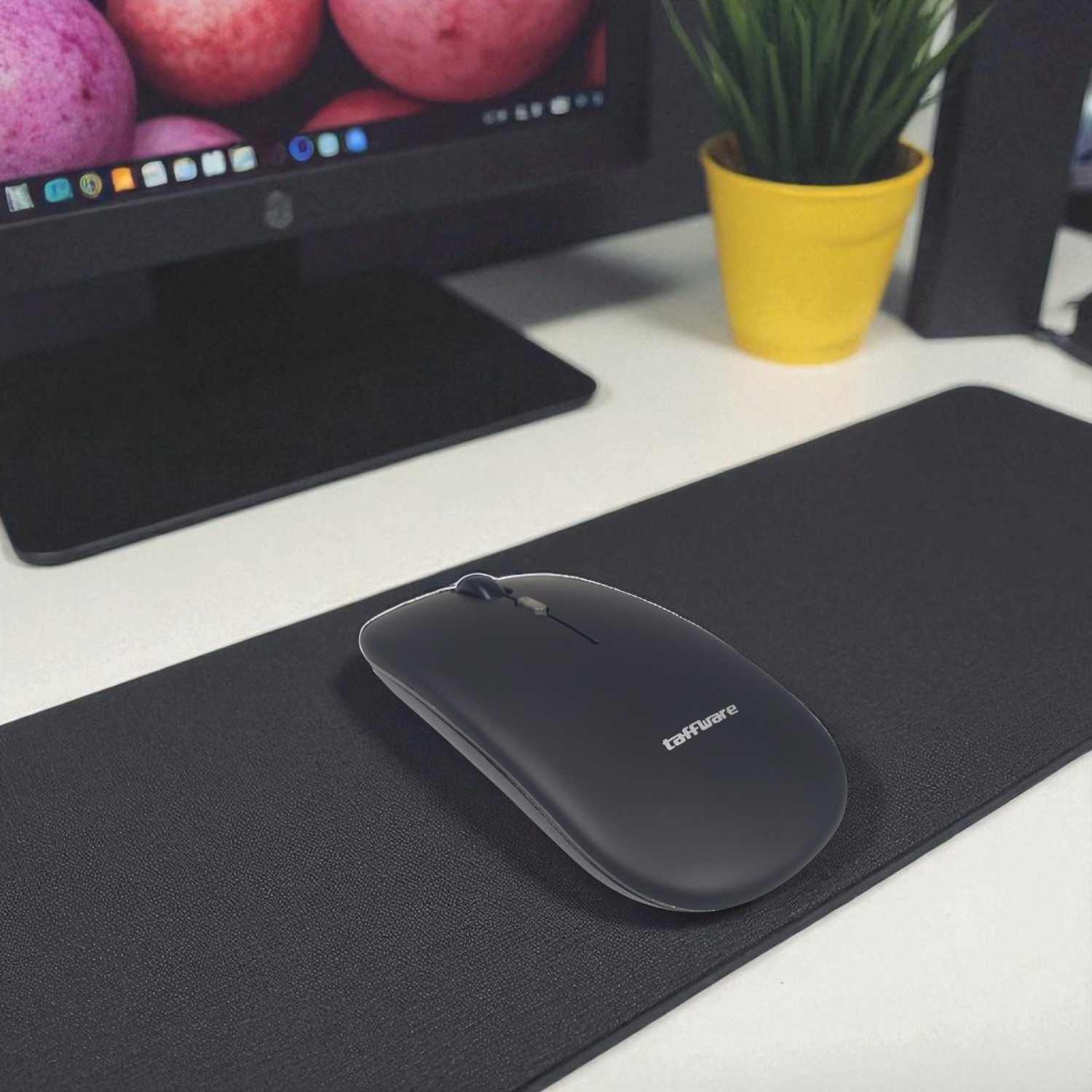 Taffware Mouse Wireless Bluetooth Optical 2.4GHz Silent Click 1600DPI - DC001