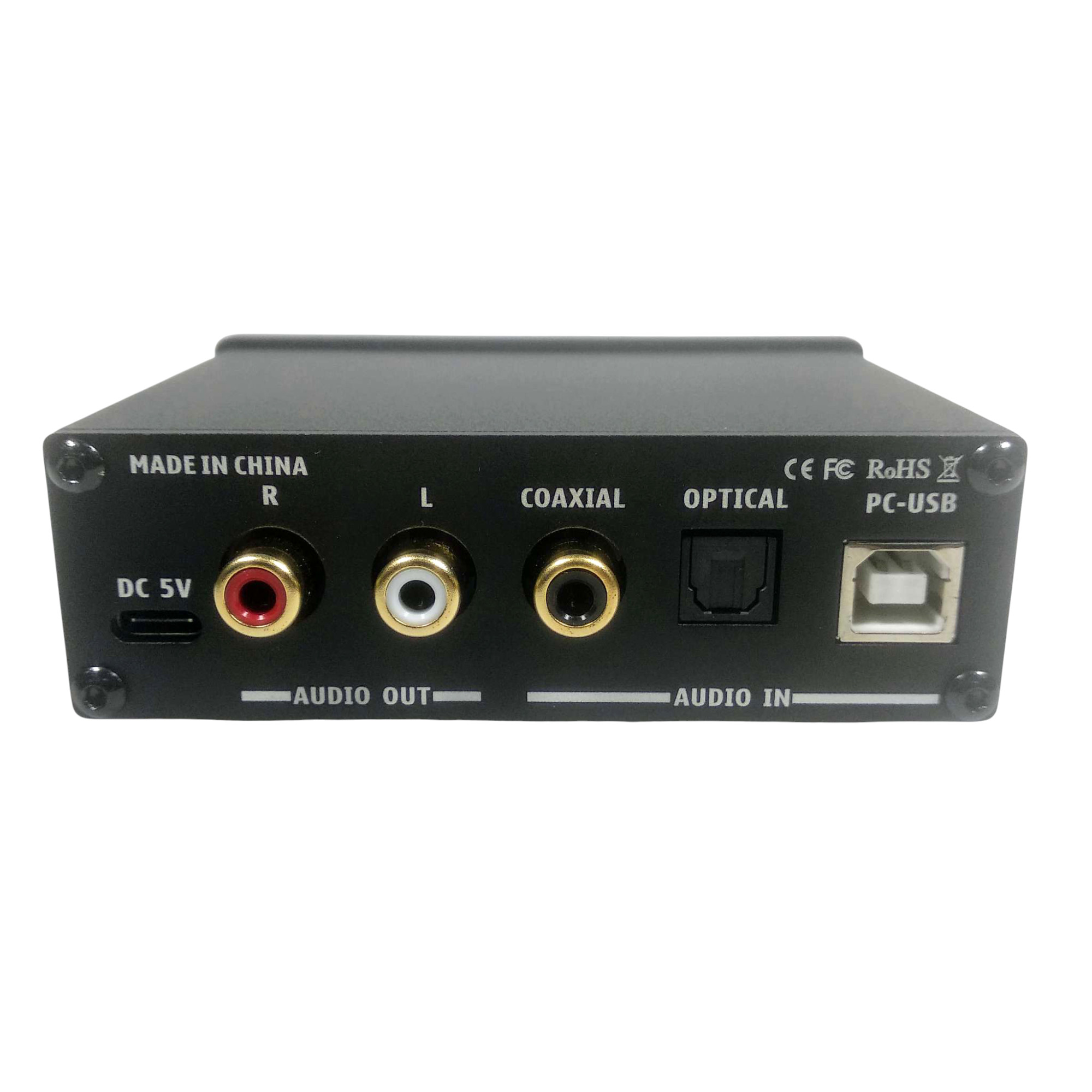 Fosi Audio USB Amplifier HiFi Stereo Gaming DAC Headphone - DAC-Q4