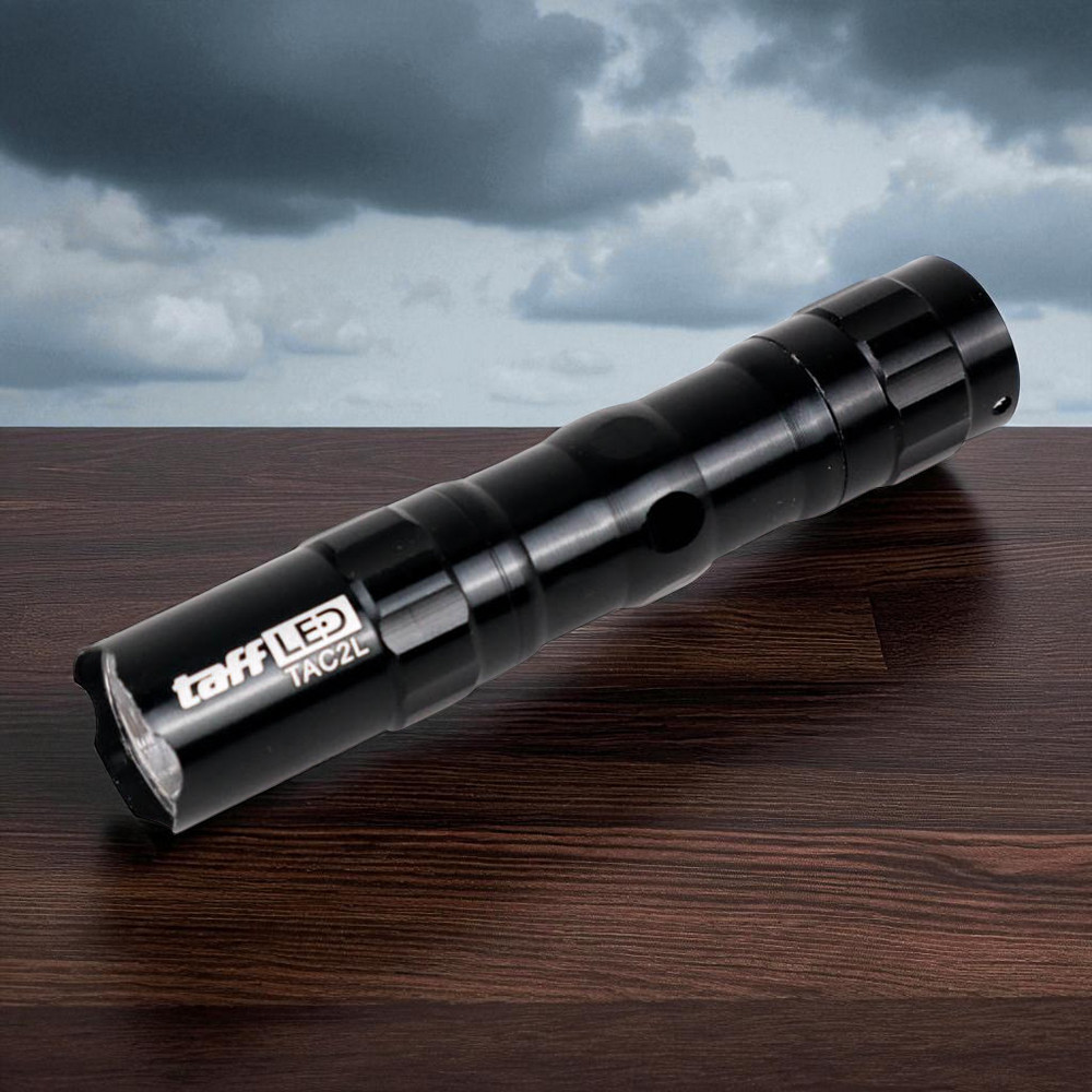 TaffLED Police Senter LED Flashlight Waterproof 1W - TAC 2L