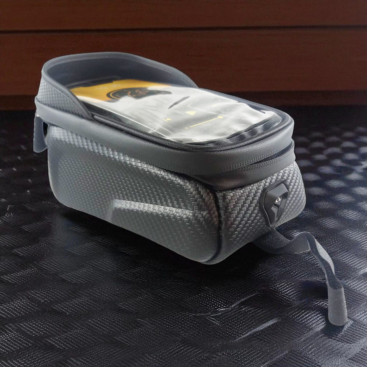 TAKEZERO Tas Sepeda Smartphone Holder Earphone Hole Waterproof - TZ47