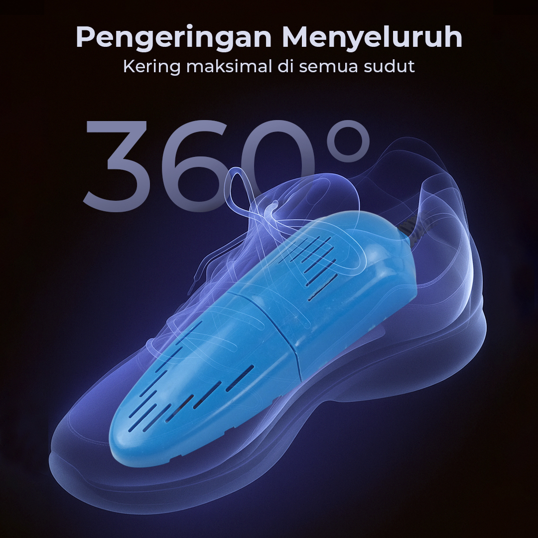 Taffware Pengering Sepatu Elektrik Shoes Dryer 10W 220V EU Plug - TPS2