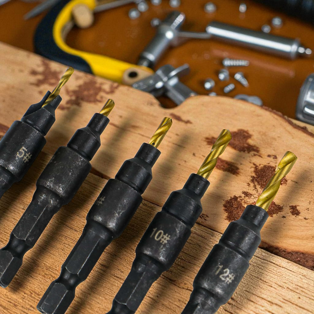Taffware Vastar Mata Bor Drill Bit HSS 1.98-3.56mm 5 PCS - SV-VDB26