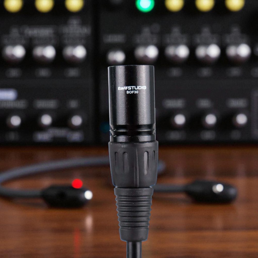 TaffSTUDIO Kabel XLR M/F OFC Microphone Karaoke Shielded - BOF30