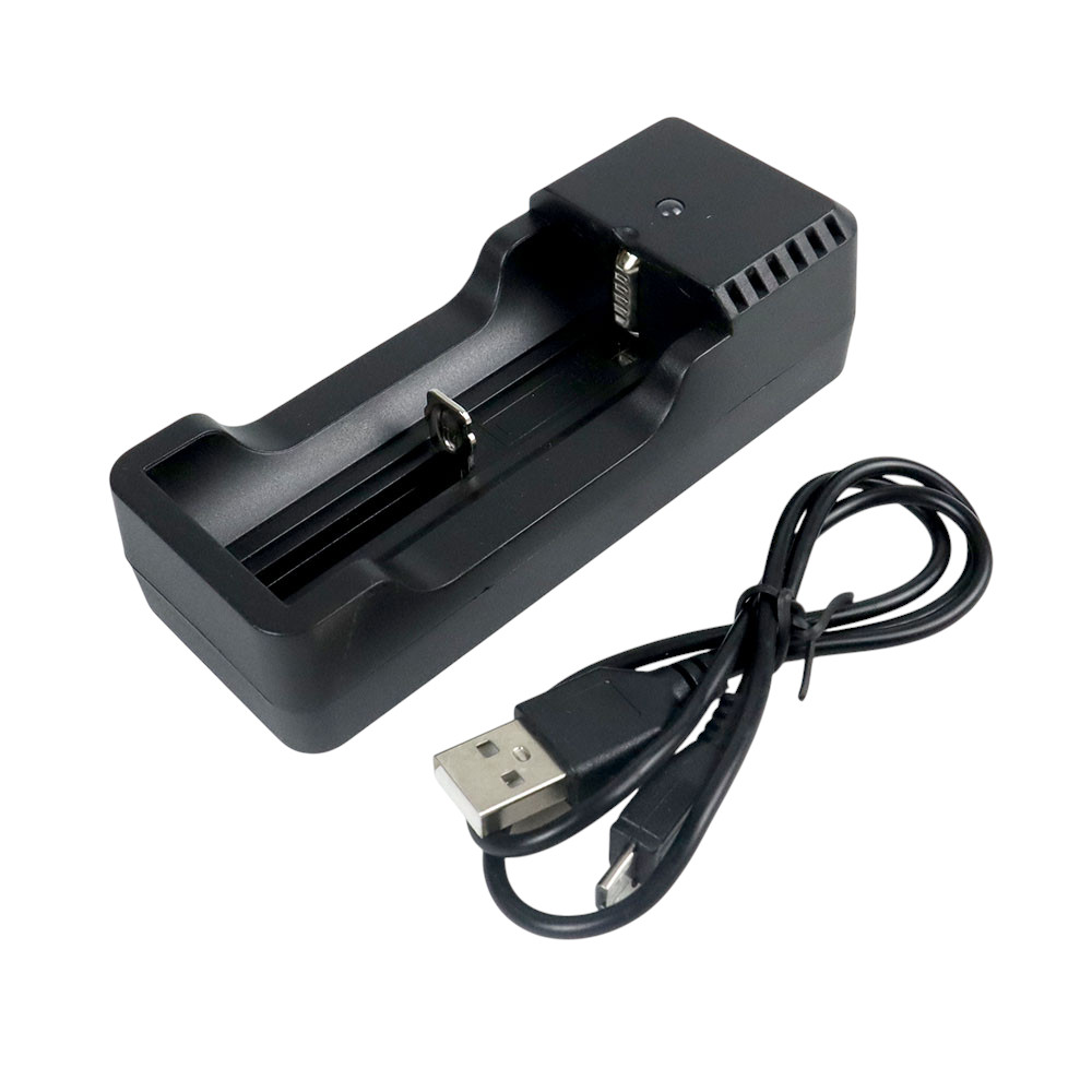 Charger Baterai 1 Slot 18650 26650 16340 14500 Li-Ion Spring Strip - NK-205