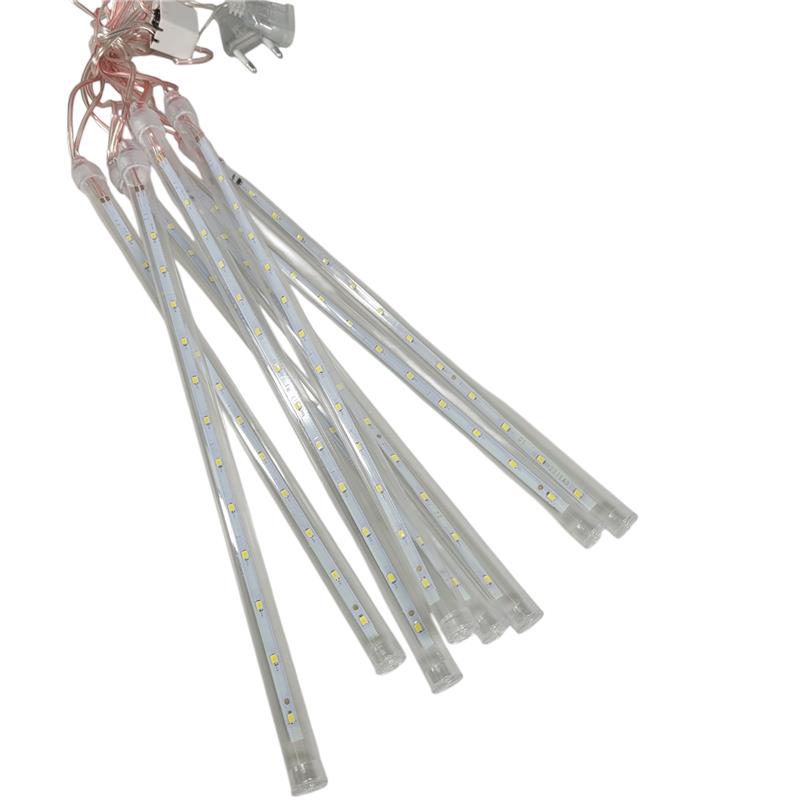 SMD Lampu Hias Gantung String Lights Meteor Rain Cool White 30 cm 8PCS