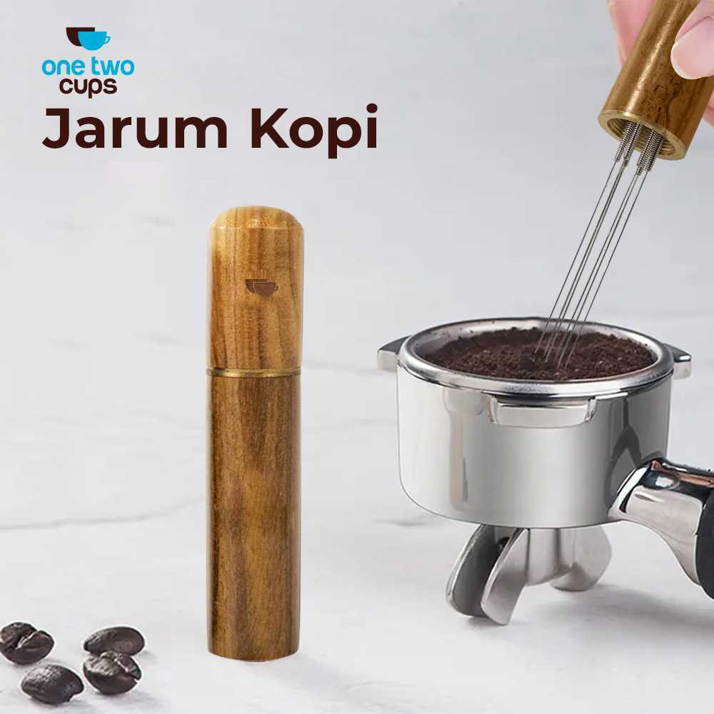 One Two Cups Jarum Kopi Espresso WDT Needle Distribution Tool 82mm - MD-686