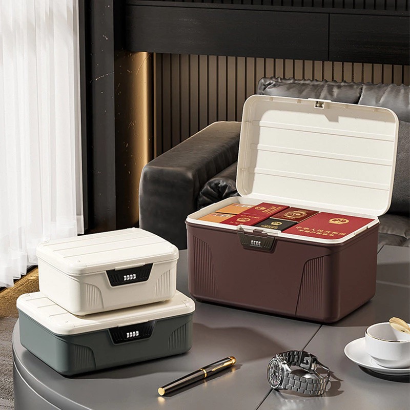 TEDEY Kotak Brankas Safety Box Portable Password - 8875